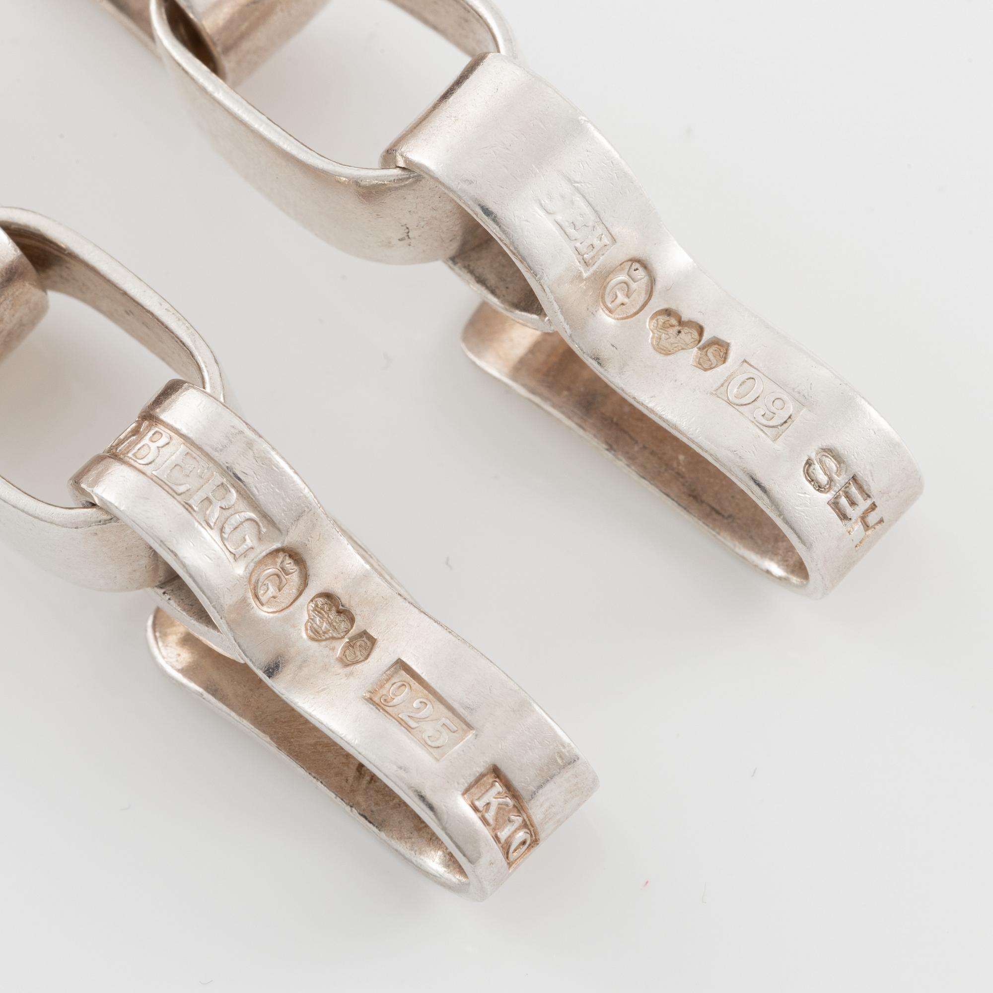 Högbergs, necklace/braclet, sterling silver.