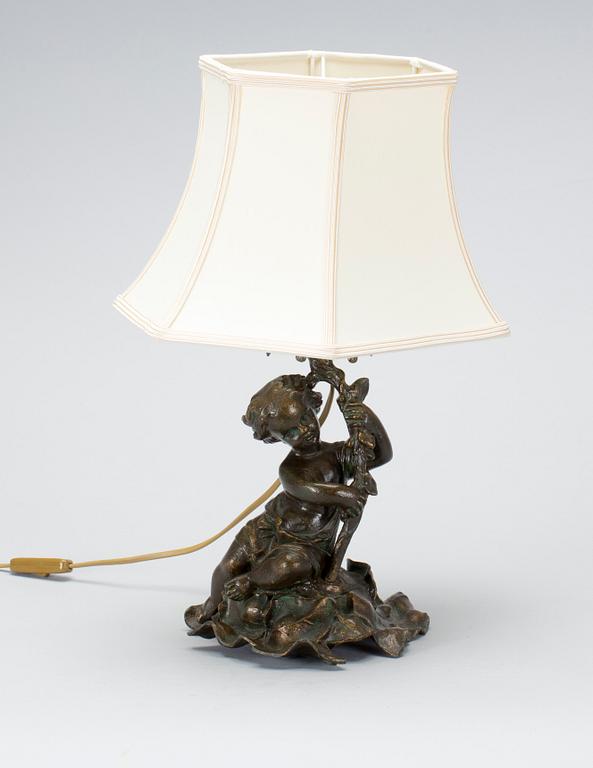 BORDSLAMPA, 1900-talets mitt.