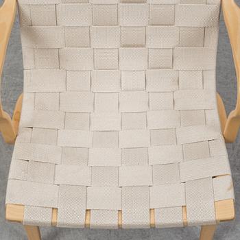 A Bruno Mathsson 'Eva' easy chair, Mathsson International, late 20th century.