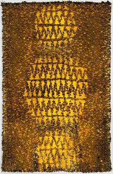 LAILA LEPPÄNEN, ryijy, Neovius oy. Noin 188x120 cm.