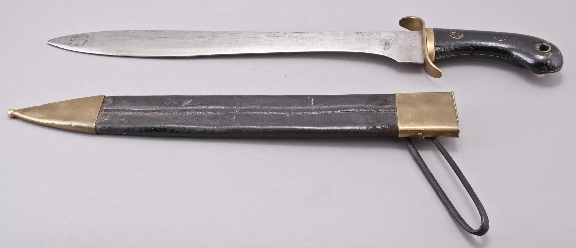 HUGGARE, samt STICKERT, 1800/1900-tal.