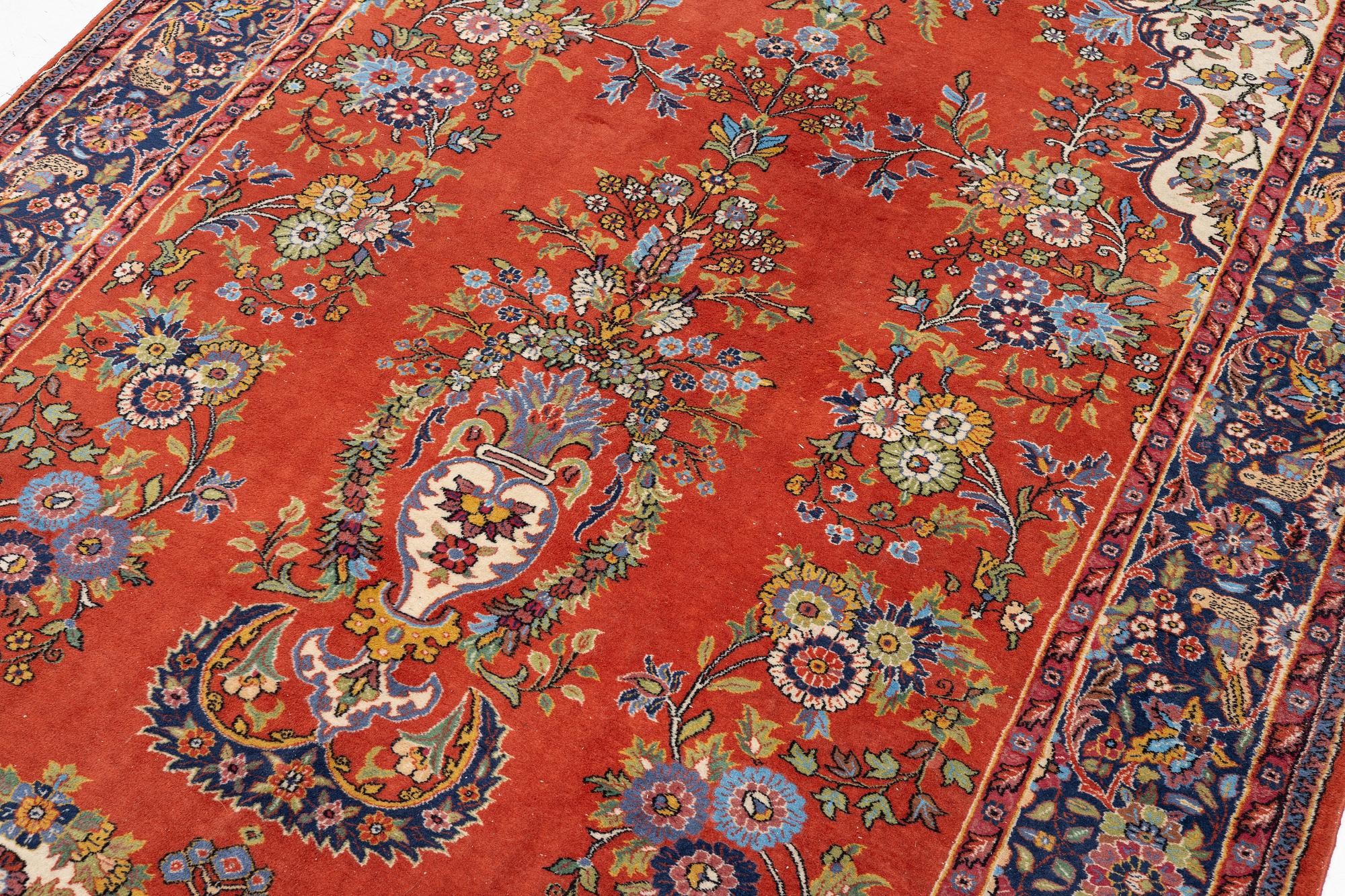 Carpet, likely eastern Persia, approximately 270 x 185 cm.