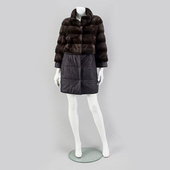 SUPERMA, fur jacket/coat, italian size 44.