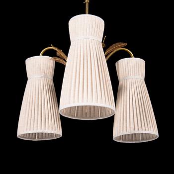 Paavo Tynell, A mid-20th century 'K1-9/K' ceiling light for Idman.
