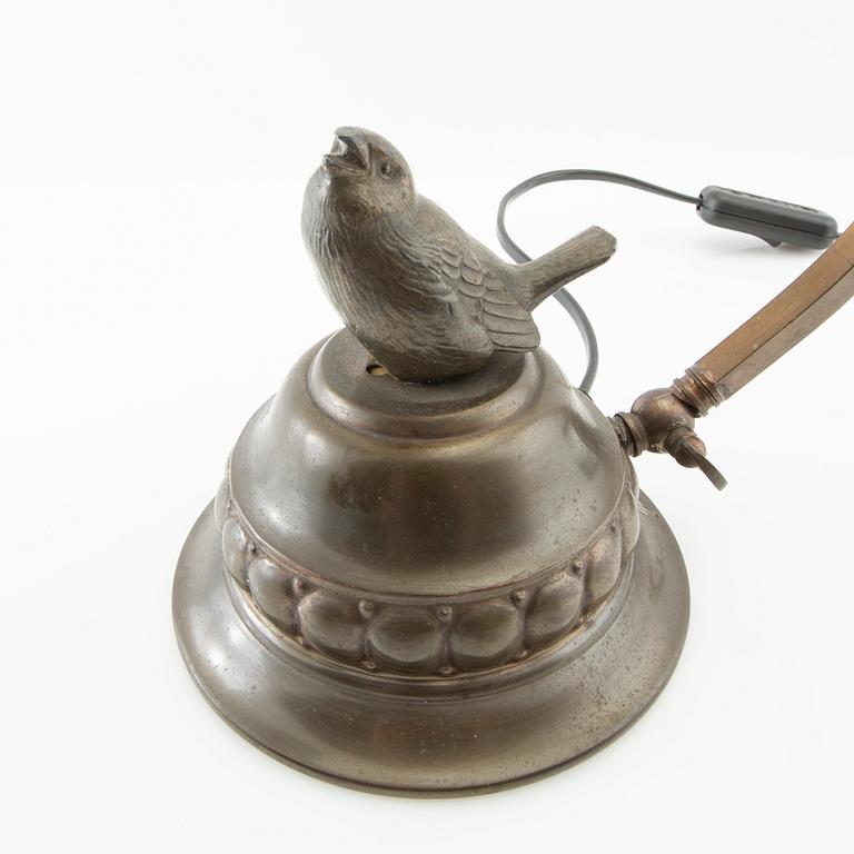 Table lamp, early 20th century.