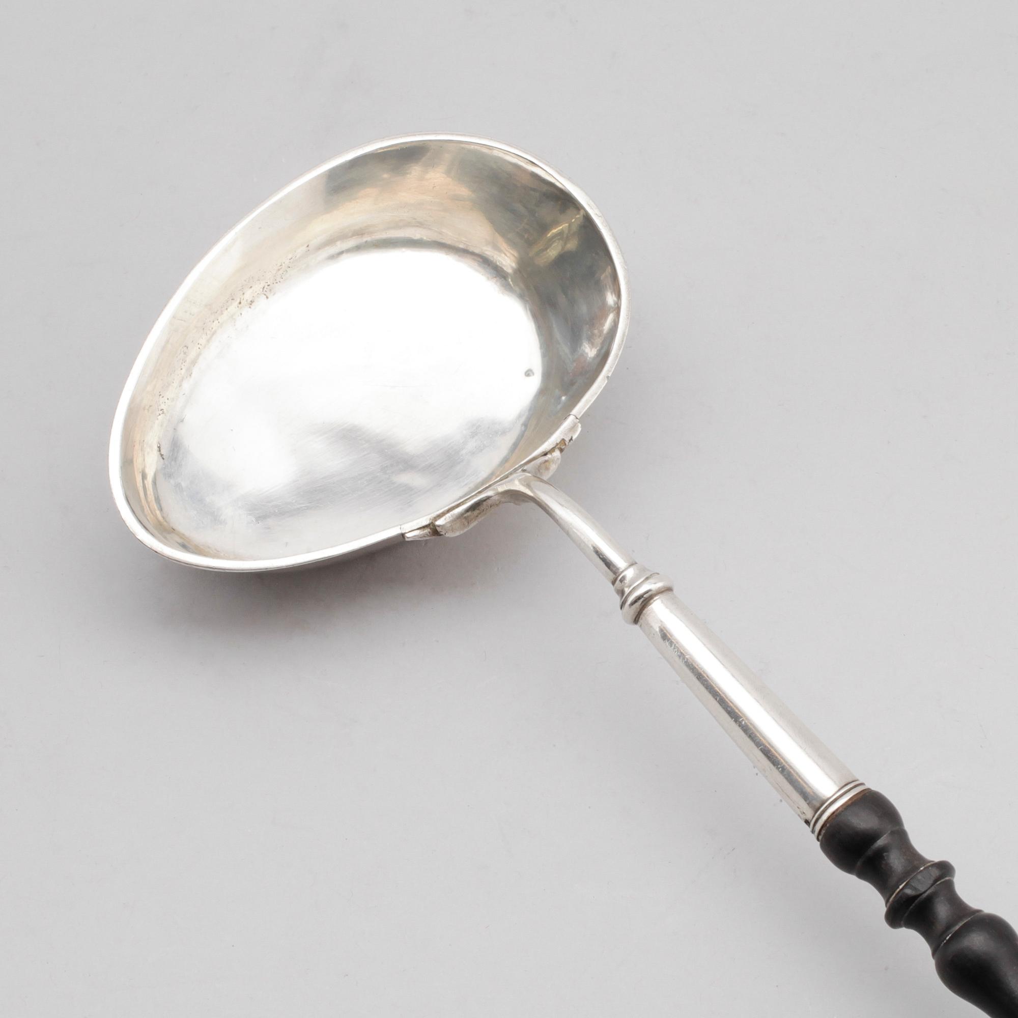 SOPPSLEV, silver, Gustaf Henrik Sidwall, Norrköping 1794.