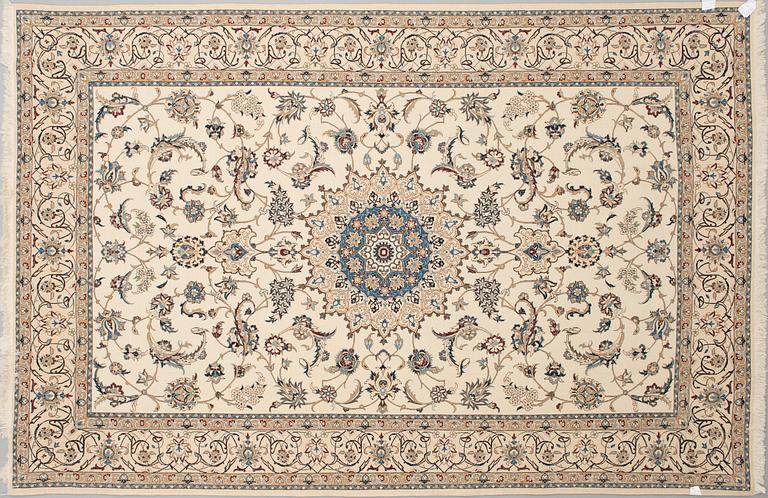A CARPET, old, Nain, 195x296 cm.