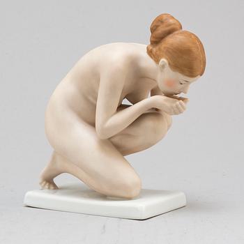 FIGURIN, porslin, Ernst Wenck, Rosenthal, 1900-talets andra kvartal.