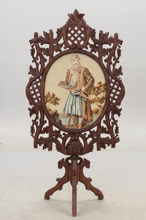 SKÄRM, nyrokoko, 1800-tal.