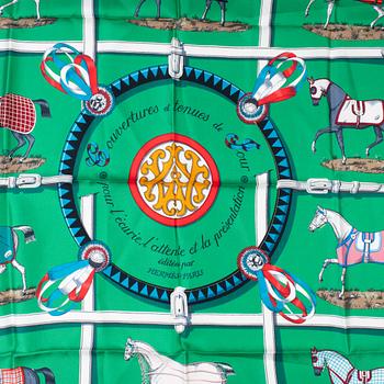 Hermès, scarf, "Couvertures et Tenues de Jour".