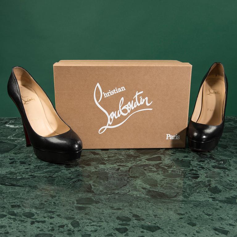 PUMPS, "Bianca 140", CHRISTIAN LOUBOUTIN,  storlek 36,5..