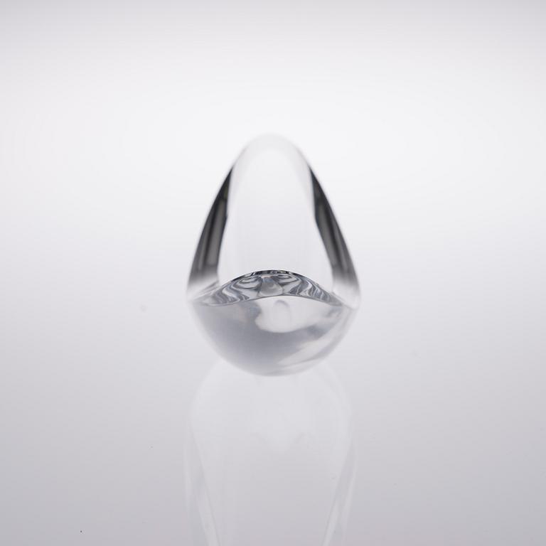 KAJ FRANCK, LASIVEISTOS. Lansetti. Sign. K. Franck, Nuutajärvi Notsjö -57.