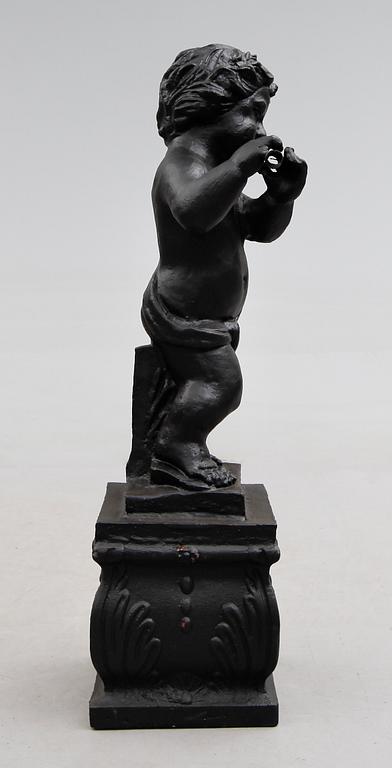 TRÄDGÅRDSSKULPTUR, gjutjärn, modern tillverkning.