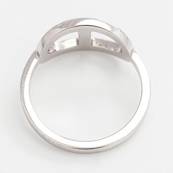 Hermès, ring, "Chaine d'Ancre Contour", 18K vitguld och diamanter.