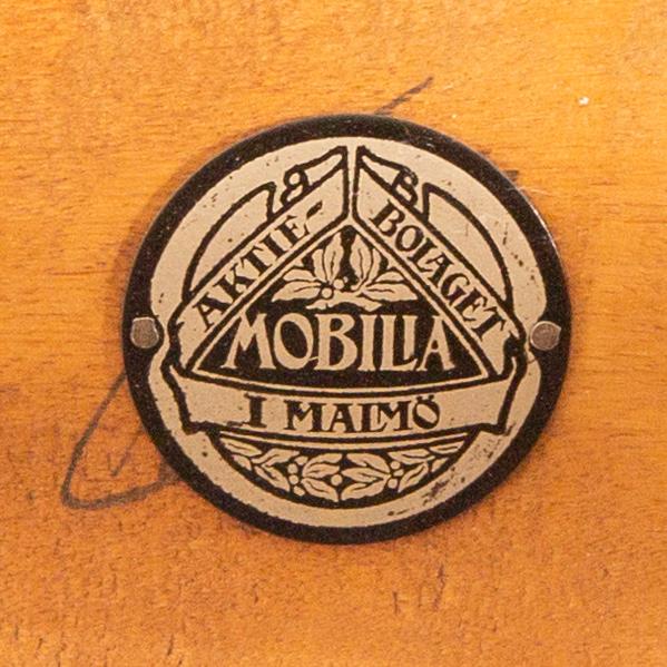 Möbelgrupp, 11 dlr Aktiebolaget Mobilia Malmö, rokokostil 1900-talets första hälft.
