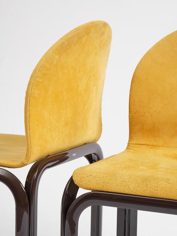 Gae Aulenti, stolar, sex stycken, "Orsay", Knoll International, Italien, efter 1976.
