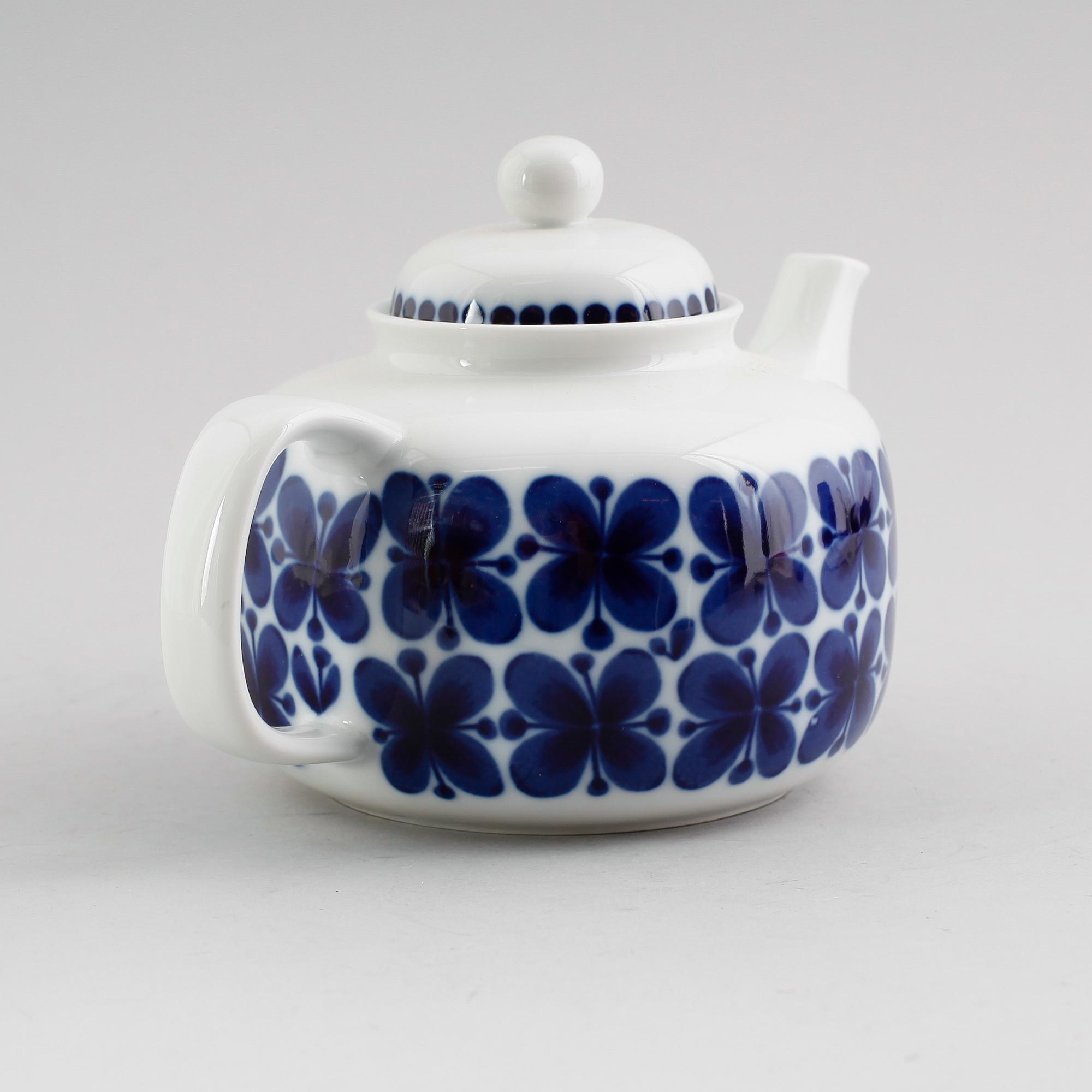 TEKANNA, porslin, "Mon Amie", Marianne Westman, Rörstrand.