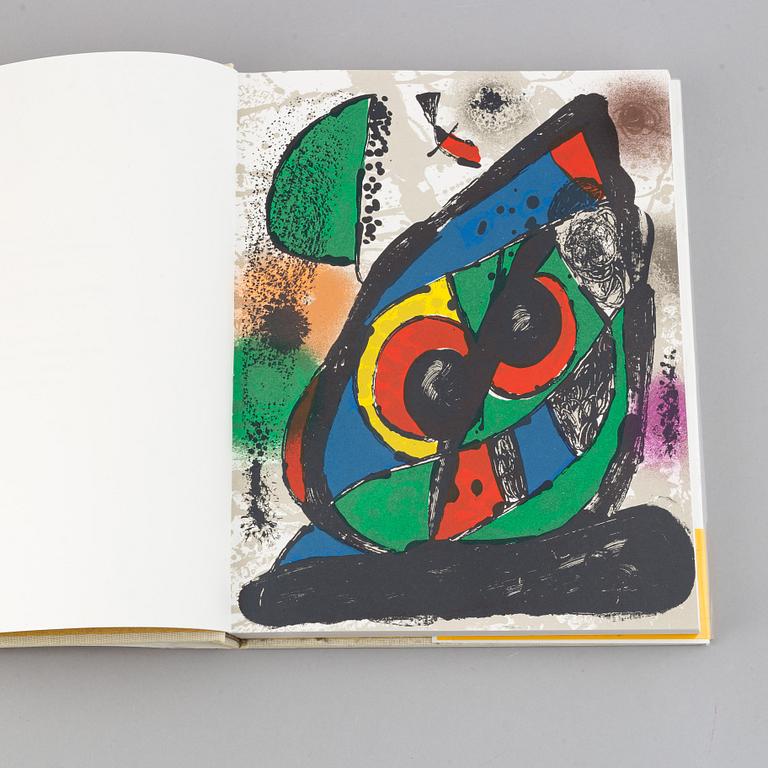 BÖCKER, 6 volymer, Miró lithographe I-VI, F. Mourlot.