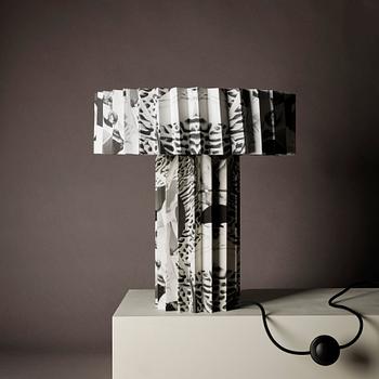 FOLKFORM, "L árt Plisse no 2", ed. 5/25, a table lamp, Studio Folkform, 2022.