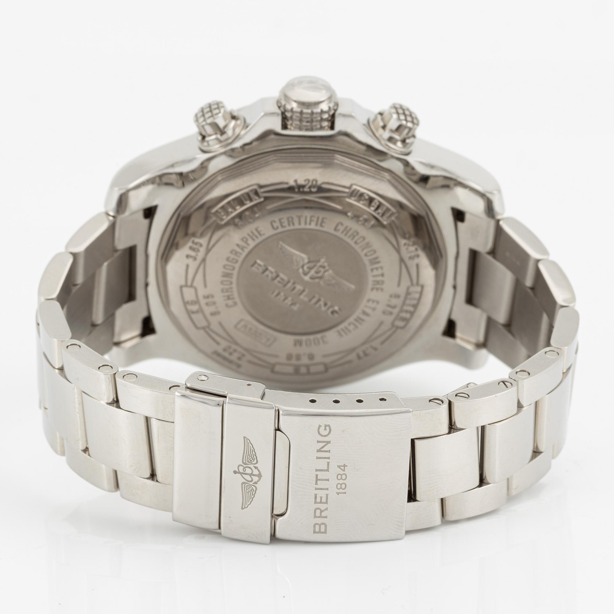Breitling, Super Avenger II, chronograph, wristwatch, 48 mm.