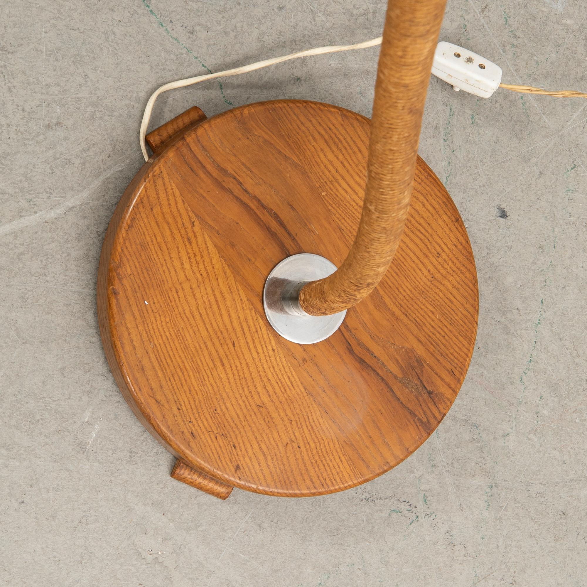 Floor lamp, Swedish Modern, circa the mid-20th century.