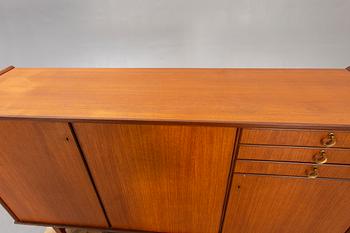 A 1960s teak sideboard.