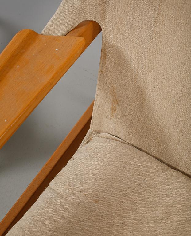 FÅTÖLJER, ett par, "Antilope", Hans Olsen, Viskadalens möbler, Kinna, 1960-tal.