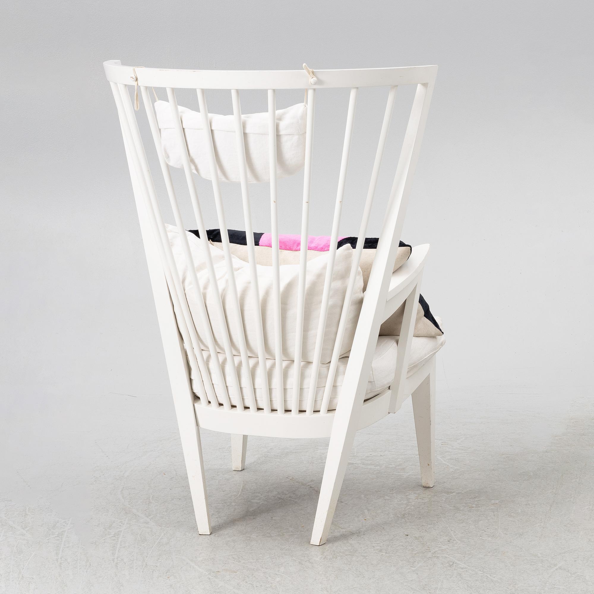 Nirvan Richter, fåtölj, "Länstol", Norrgavel.