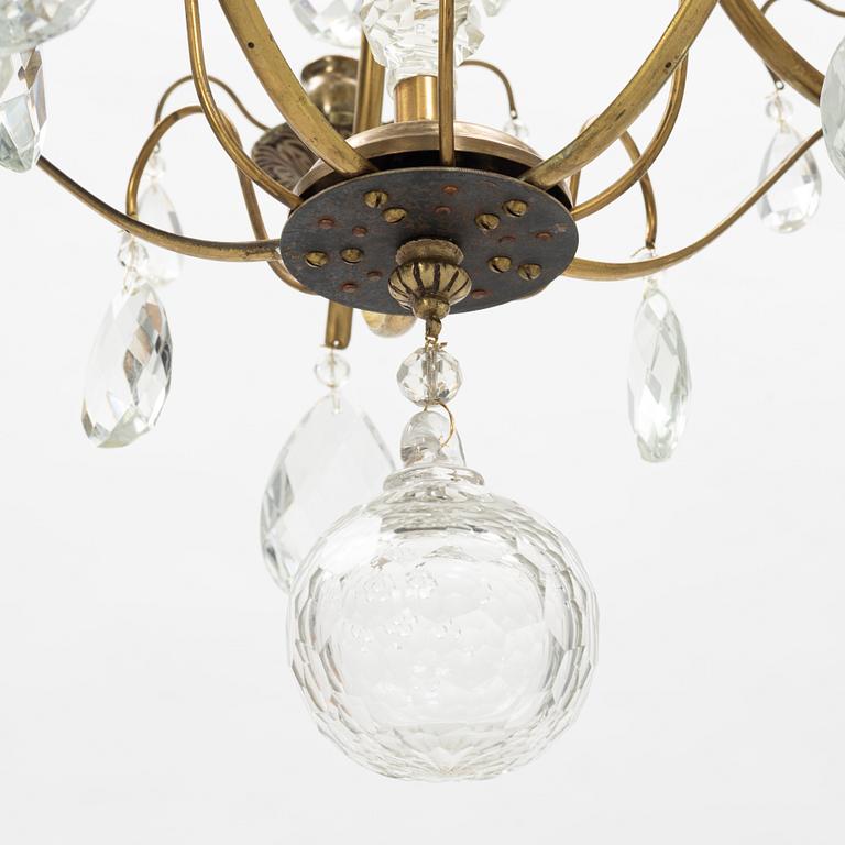 A chandelier, first half of the 20th century.