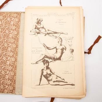 Architectural books, a series, 6 parts, Raguenet, "Matériaux et Documents D'architecture", 1912.