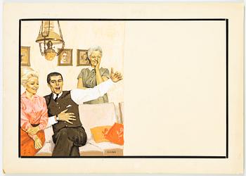 Yrjö Edelmann, "Oerfaren flicka sökes" (Inexperienced girl wanted).