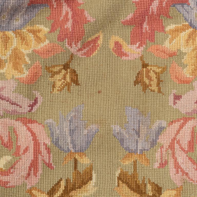 Reve de Desert, carpet, embrodery, Aubusson-style.
