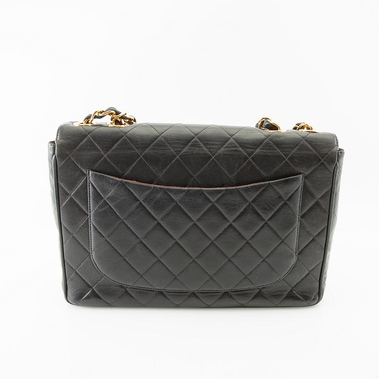 Chanel, bag, "Jumbo Single Flap Bag", 1994-96.