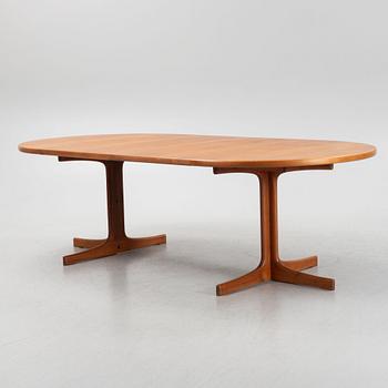 Karl Erik Ekselius, a teak dining table, 1960s.