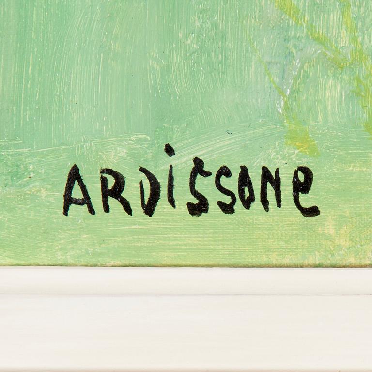 YOLANDE ARDISSONE, olja på duk, signerad Ardissone.