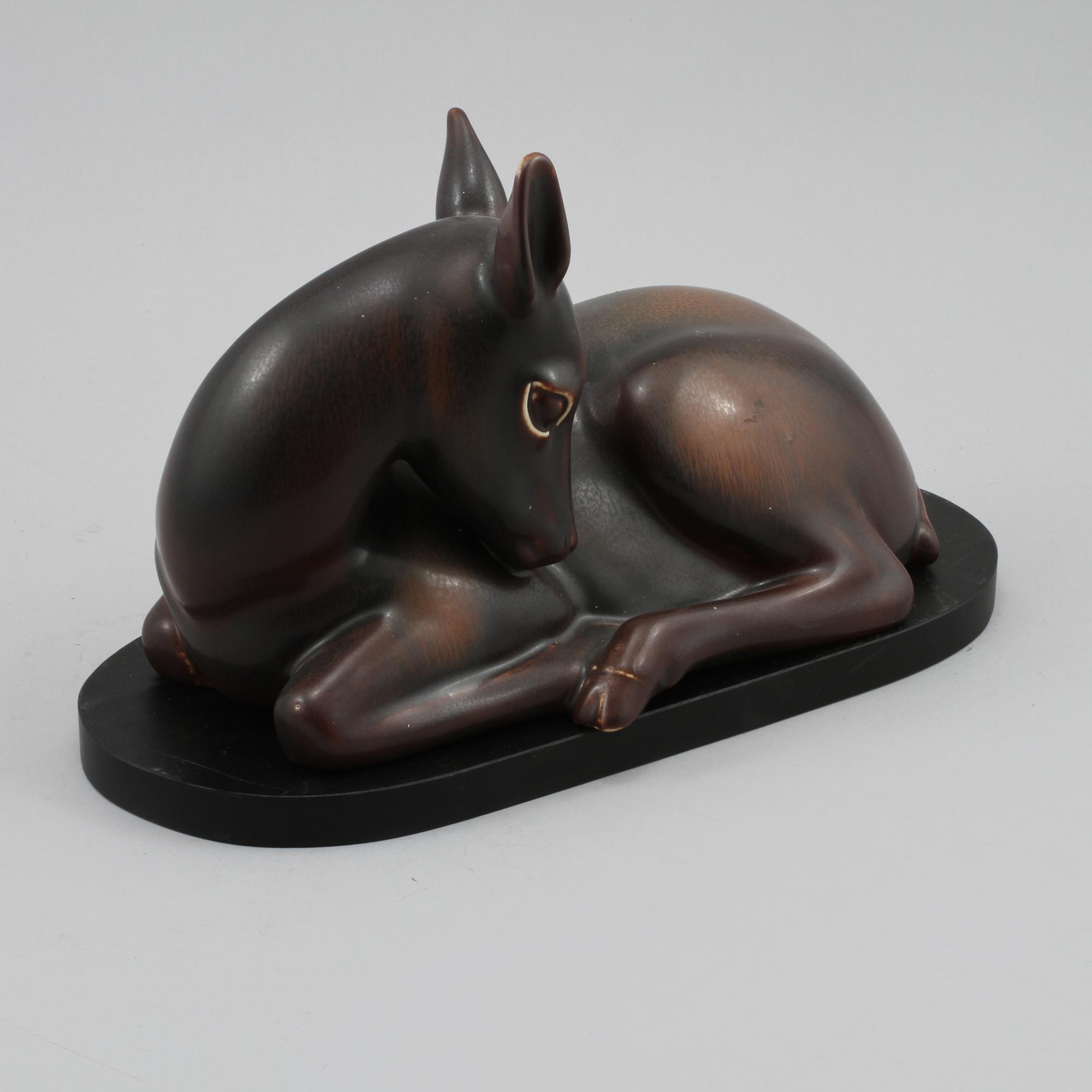 FIGURIN, stengods, Gunnar Nylund, Rörstrand, 1900-talets andra hälft.