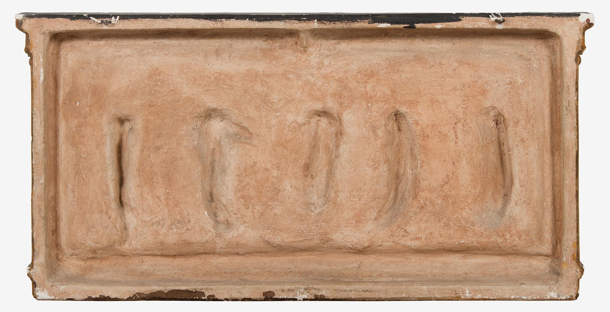 Kipsireliefi / frisi, 1900-luku, "Borghesen tanssijat".