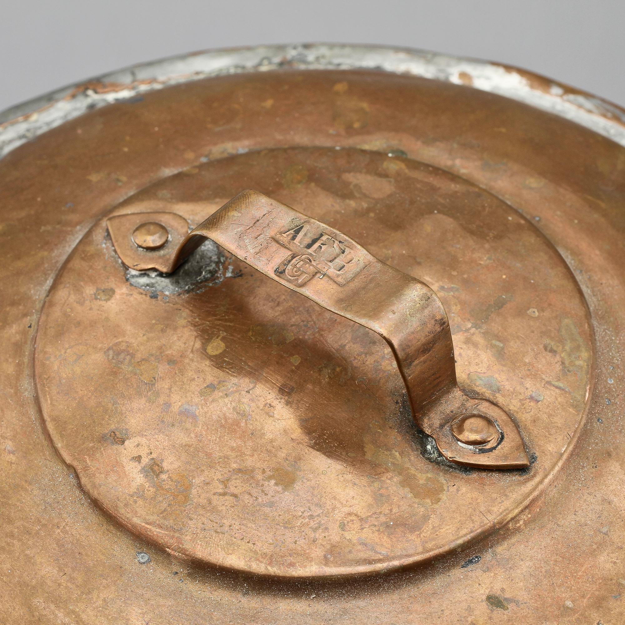 VATTENCISTERN, koppar, 1800-tal.