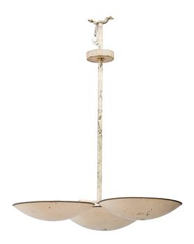 68. Paavo Tynell, A THREE-LIGHT CEILING LAMP.