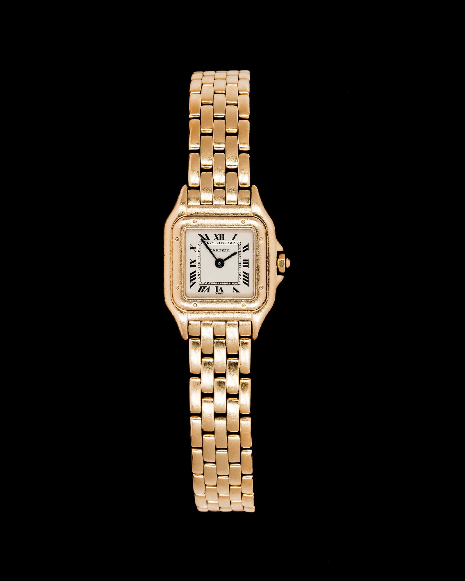 LADIES WRIST WATCH, Cartier, 'Panthére'.