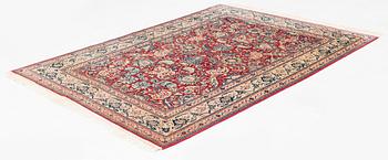A semi-antique Nain Tuteshk carpet, ca 225 x 155 cm.