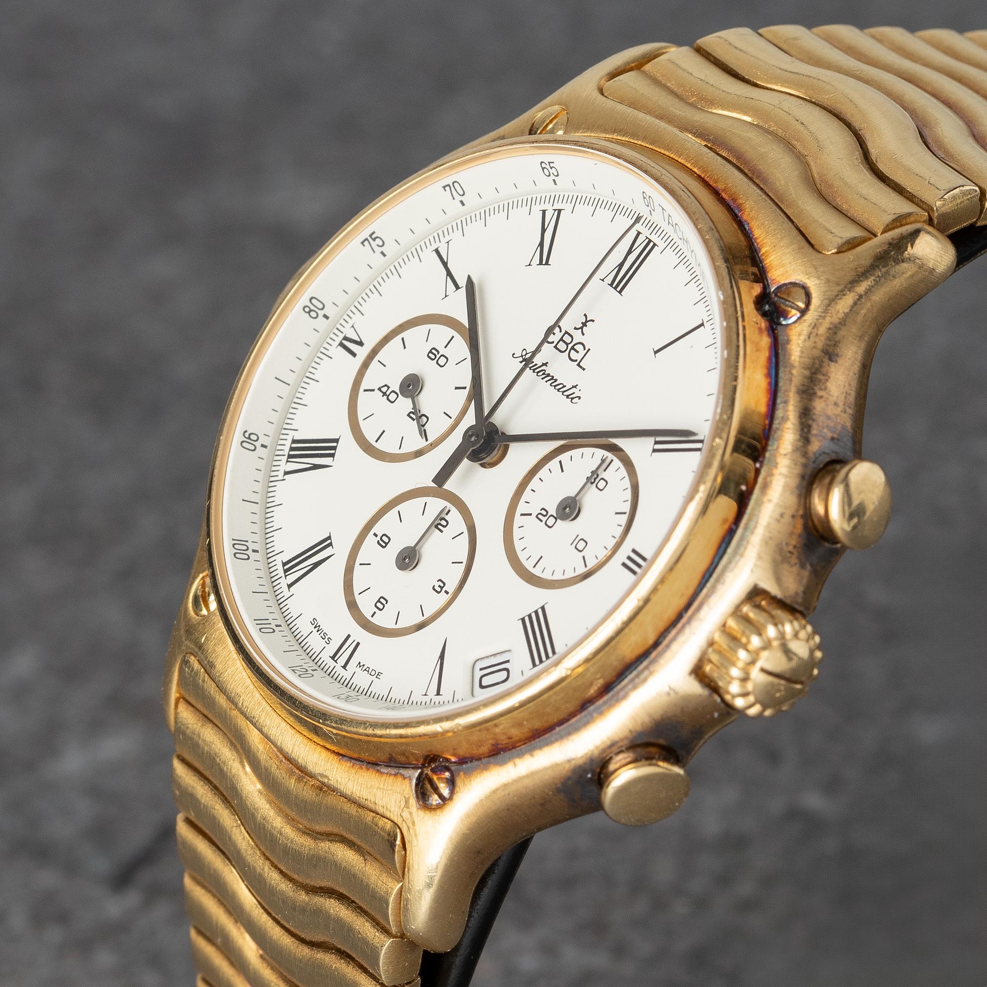 Ebel, 1911 Sports Classic, kronograf, "El Primero", "Miami Vice", ca 1987.