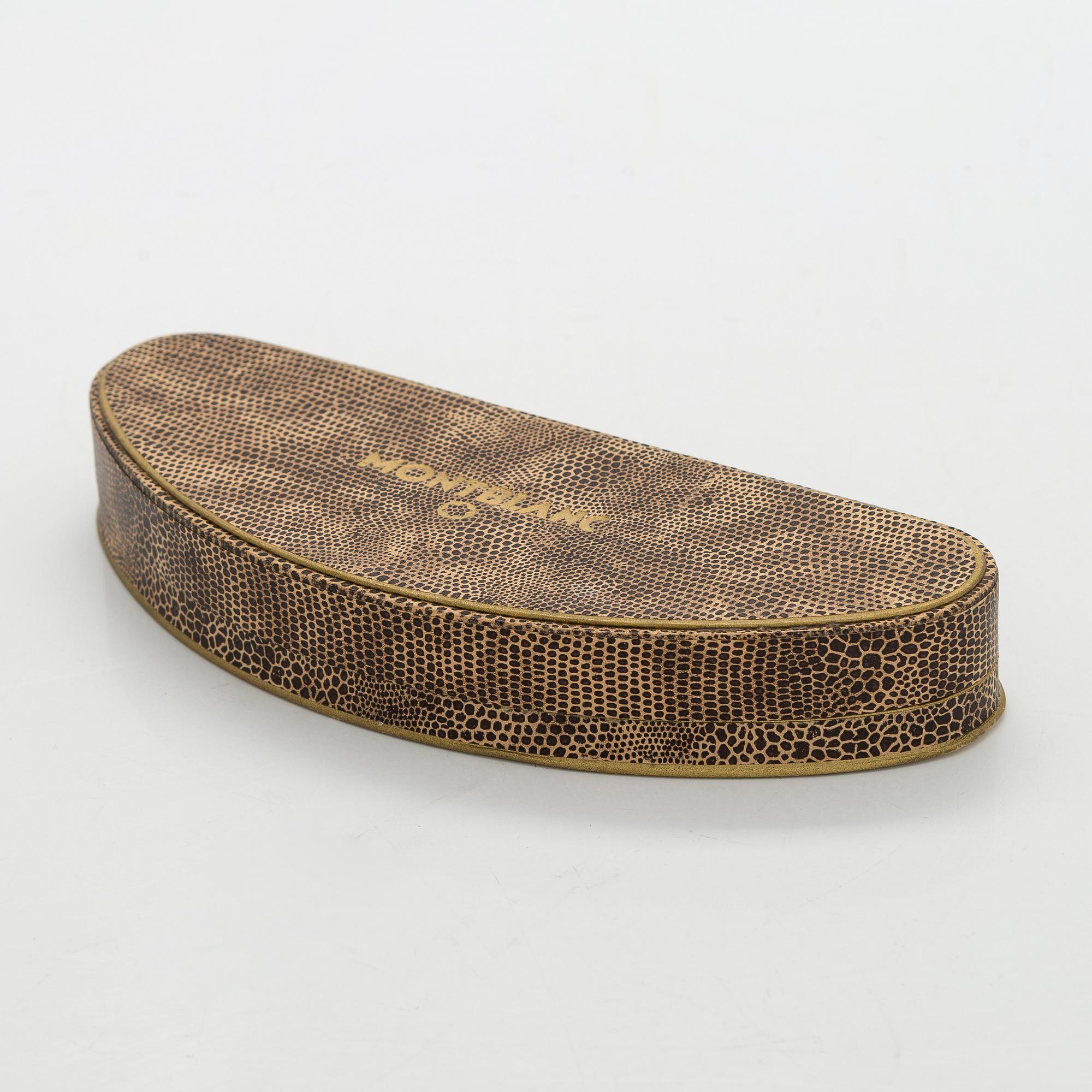 Montblanc, reservoirpenna, kulspetspenna och blyertspenna, Meisterstück.