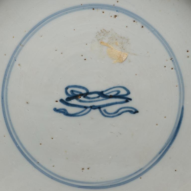 FAT, porslin. Qingdynastin, Kangxi (1662-1722).