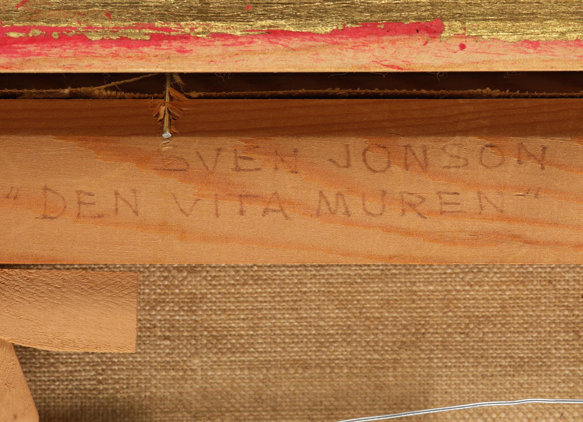 Sven Jonson, "Den vita muren".