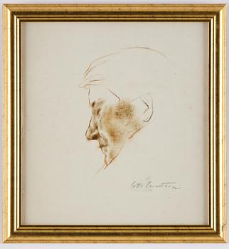 Lotte Laserstein, Portrait of a elederly lady.