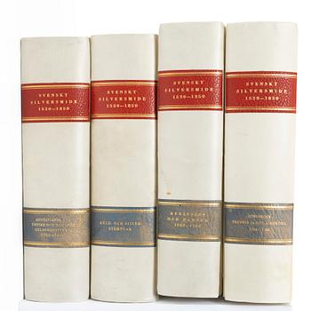 Parti silverlitteratur, 10 volymer.