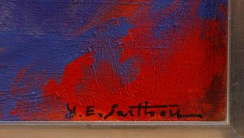 SARTHOU, MAURICE ELIE, tillskr, olja på duk, sign.