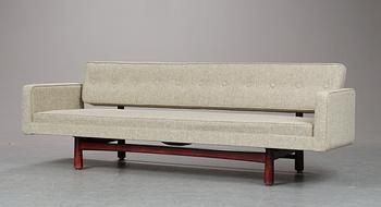 An Edward Wormley sofa, Dux, Sweden on license.