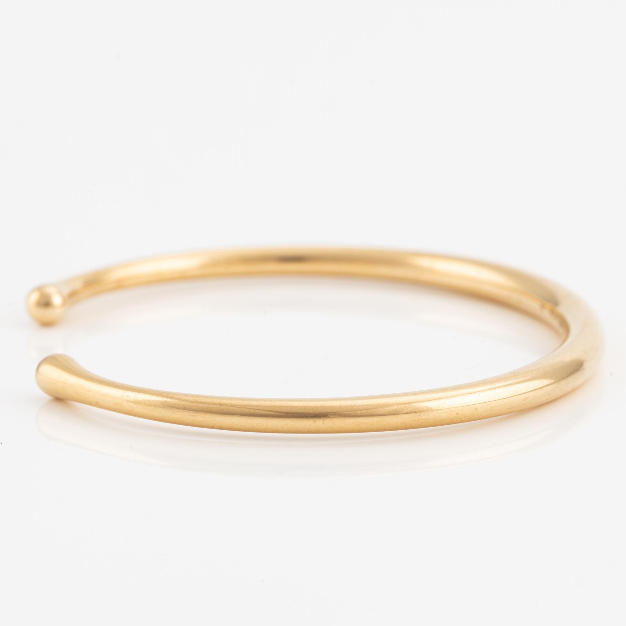 Georg Jensen, bracelet, 18K gold, model 1150.